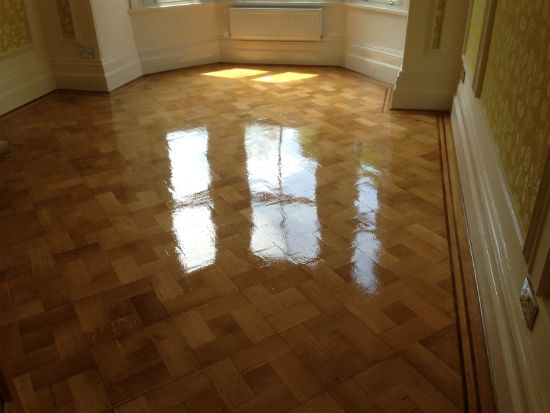 Oak Parquetry Professionally Restored by Woodfloor-Renovations
